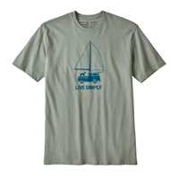 T-Shirt - Celadon - Uomo - T-Shirt Ms Live Simply Wind Powered Responasbili-Tee  Patagonia