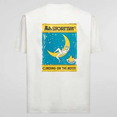 T-Shirt - Chalk - Uomo - Moon Climb T-Shirt M  La Sportiva