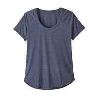 T-Shirt - Classic Navy - Donna - Ws Short-Sleeved Cap Cool Trail Shirt  Patagonia