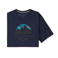 T-Shirt - Classic Navy - Uomo - Ms Fitz Roy Scope Organic T-Shirt  Patagonia