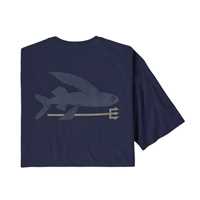 T-Shirt - Classic Navy - Uomo - Ms Flying Fish Organic T-Shirt  Patagonia