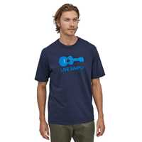 T-Shirt - Classic Navy - Uomo - Ms Live Simply Guitar Responsabili-Teec  Patagonia