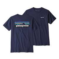 T-Shirt - Classic Navy - Uomo - Ms P-6 Logo Organic T-Shirt  Patagonia