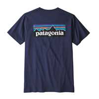 T-Shirt - Classic Navy - Uomo - Ms P-6 Logo Organic T-Shirt  Patagonia