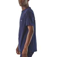 T-Shirt - Classic Navy - Uomo - Ms P-6 Logo Organic T-Shirt  Patagonia