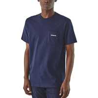 T-Shirt - Classic Navy - Uomo - Ms P-6 Logo Organic T-Shirt  Patagonia
