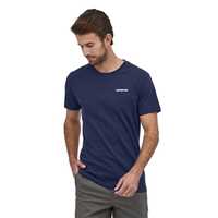T-Shirt - Classic Navy - Uomo - Ms P-6 Logo Organic T-Shirt  Patagonia
