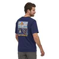 T-Shirt - Classic Navy - Uomo - Ms Summit Road Organic T-Shirt  Patagonia