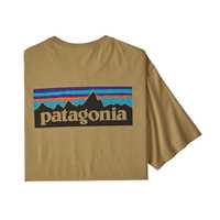 T-Shirt - Classic tan - Uomo - Ms P-6 Logo Organic T-Shirt  Patagonia