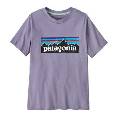 T-Shirt - Concrete Purple - Bambino - Ks P-6 Logo T-Shirt  Patagonia