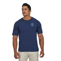 T-Shirt - Current blue - Uomo - T-shirt uomo Ms How to save responsibili-Tee  Patagonia