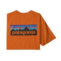 T-Shirt - Desert orange - Uomo - Ms P-6 Logo Organic T-Shirt  Patagonia