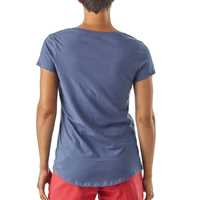 T-Shirt - Dolomite Blue - Donna - T-Shirt Donna Ws Flying Fish Organic Scoop T-Shirt  Patagonia