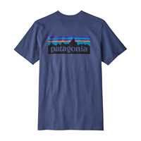T-Shirt - Dolomite Blue - Uomo - Ms P-6 Logo Responsibili-Tee  Patagonia