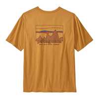 T-Shirt - Dried Mango - Uomo - T-Shirt uomo Ms 73 Skyline Organic T-Shirt  Patagonia