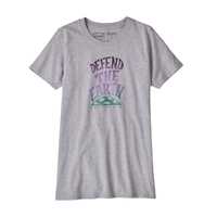 T-Shirt - Drifter Grey - Donna - Ws Defend The Earth Responsibili-Tee T-Shirt  Patagonia