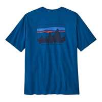 T-Shirt - Endless Blue - Uomo - T-Shirt uomo Ms 73 Skyline Organic T-Shirt  Patagonia