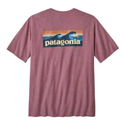 T-Shirt - Evening mauve - Uomo - T-Shirt uomo Ms Boardshort Logo Pocket Responsibili-Tee  Patagonia