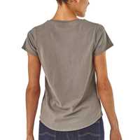T-Shirt - Feather Grey - Donna - Ws Solar Rays 73 Organic Scoop T-Shirt  Patagonia