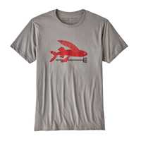 T-Shirt - Feather Grey - Uomo - Ms Flying Fish Organic T-Shirt  Patagonia