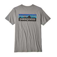 T-Shirt - Feather Grey - Uomo - Ms P-6 Logo Organic T-Shirt  Patagonia