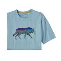 T-Shirt - Fin blue - Uomo - Ms Back for Good Organic T-Shirt  Patagonia