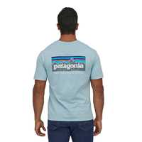T-Shirt - Fin blue - Uomo - T-Shirt uomo Ms P-6 Organic T-Shirt  Patagonia