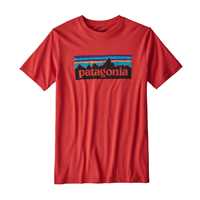 T-Shirt - Fire - Bambino - Boys P-6 Logo Organic T-Shirt  Patagonia