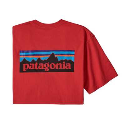 T-Shirt - Fire - Uomo - Ms P-6 Logo Responsibili-Tee  Patagonia