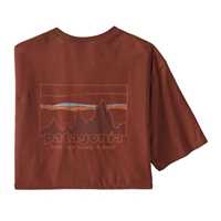 T-Shirt - Fox red - Uomo - T-Shirt uomo Ms 73 Skyline Organic T-Shirt  Patagonia