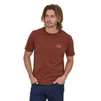 T-Shirt - Fox red - Uomo - T-Shirt uomo Ms 73 Skyline Organic T-Shirt  Patagonia