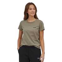 T-Shirt - Garden green - Donna - T-Shirt donna Ws P-6 Mission Organic T-Shirt Cotone Patagonia