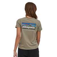 T-Shirt - Garden green - Donna - T-Shirt donna Ws P-6 Mission Organic T-Shirt Cotone Patagonia