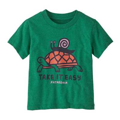T-Shirt - Gather Green - Bambino - T-Shirt bambino Baby Graphic T-Shirt  Patagonia