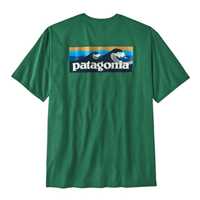 T-Shirt - Gather Green - Uomo - T-Shirt uomo Ms Boardshort Logo Pocket Responsibili-Tee  Patagonia