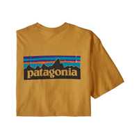 T-Shirt - Glyph gold - Uomo - Ms P-6 Logo Responsibili-Tee  Patagonia