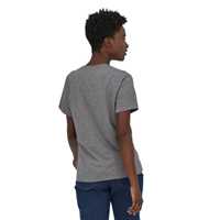 T-Shirt - Gravel Heather - Donna - T-shirt donna Ws Alpine Icon Regenerative Organic Pilot Cotton Pocket T-Shirt  Patagonia