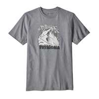 T-Shirt - Gravel Heather - Uomo - Ms Cornice Canvas Responsibili-Tee  Patagonia