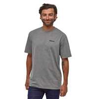 T-Shirt - Gravel Heather - Uomo - Ms Framed Fitz Roy Trout Responsabili-tee  Patagonia
