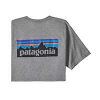 T-Shirt - Gravel Heather - Uomo - T-shirt uomo Ms P-6 Logo Responsibili-Tee  Patagonia