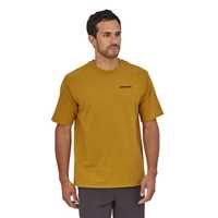 T-Shirt - Hawk gold - Uomo - T-shirt uomo Ms P-6 Logo Responsibili-Tee  Patagonia