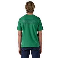 T-Shirt - Heartleaf Green - Uomo - Ms P-6 Logo Responsibili-Tee  Patagonia