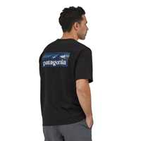 T-Shirt - Ink Black - Uomo - Ms Boardshort Logo Pocket Responsibili-Tee  Patagonia
