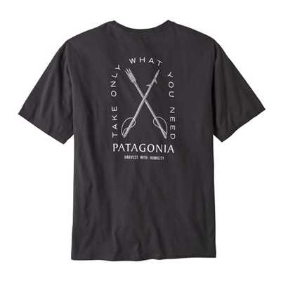T-Shirt - Ink black - Uomo - T-Shirt uomo Ms CTA Organic T-Shirt  Patagonia