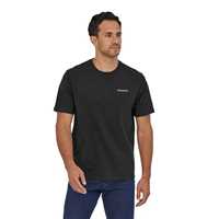 T-Shirt - Ink Black - Uomo - T-Shirt uomo Ms P-6 Organic T-Shirt  Patagonia