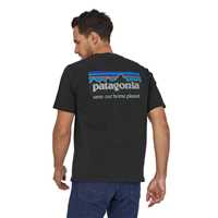 T-Shirt - Ink Black - Uomo - T-Shirt uomo Ms P-6 Organic T-Shirt  Patagonia