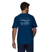 T-Shirt - Lagom blue - Uomo - T-Shirt uomo Ms 73 Skyline Organic T-Shirt  Patagonia