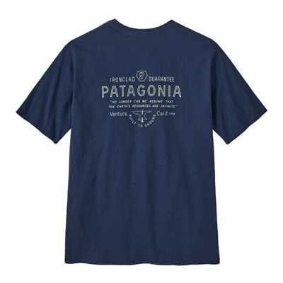 T-Shirt - Lagom blue - Uomo - T-Shirt uomo Ms Forge Mark Responsibili-Tee  Patagonia