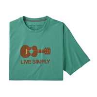 T-Shirt - Light beryl green - Uomo - Ms Live Simply Guitar Responsabili-Teec  Patagonia