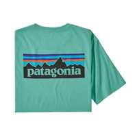 T-Shirt - Light beryl green - Uomo - Ms P-6 Logo Organic T-Shirt  Patagonia